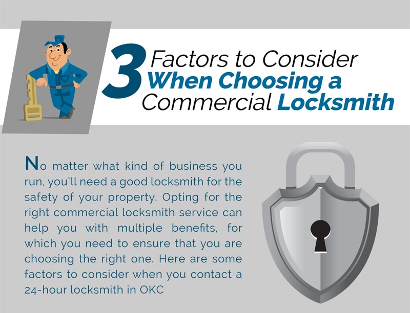 3 Things To Consider When Looking For A Commercial Locksmith